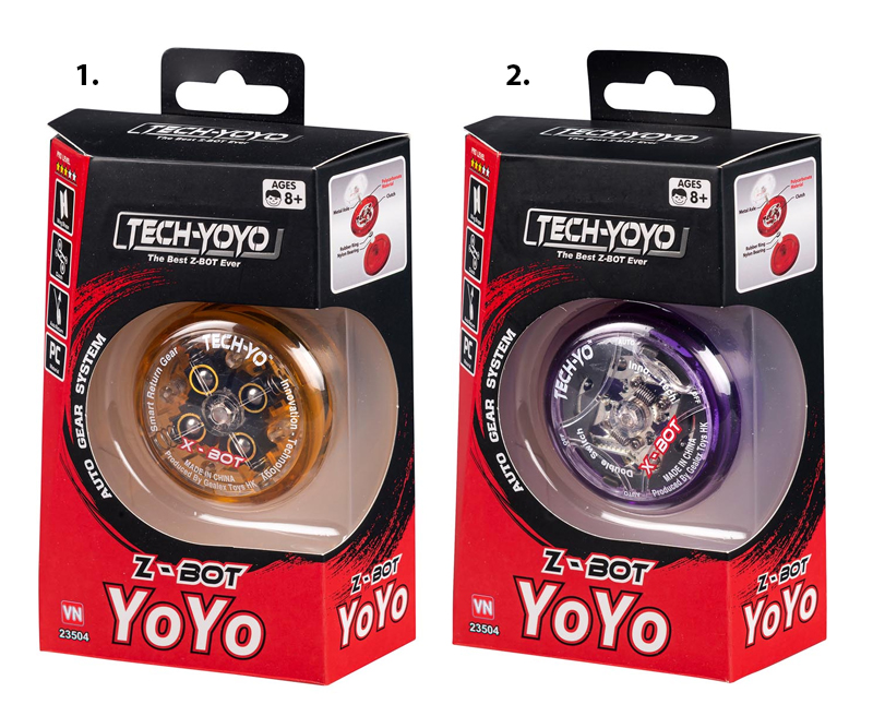 Z-bot yoyo - Vælg mellem 2 forskellige