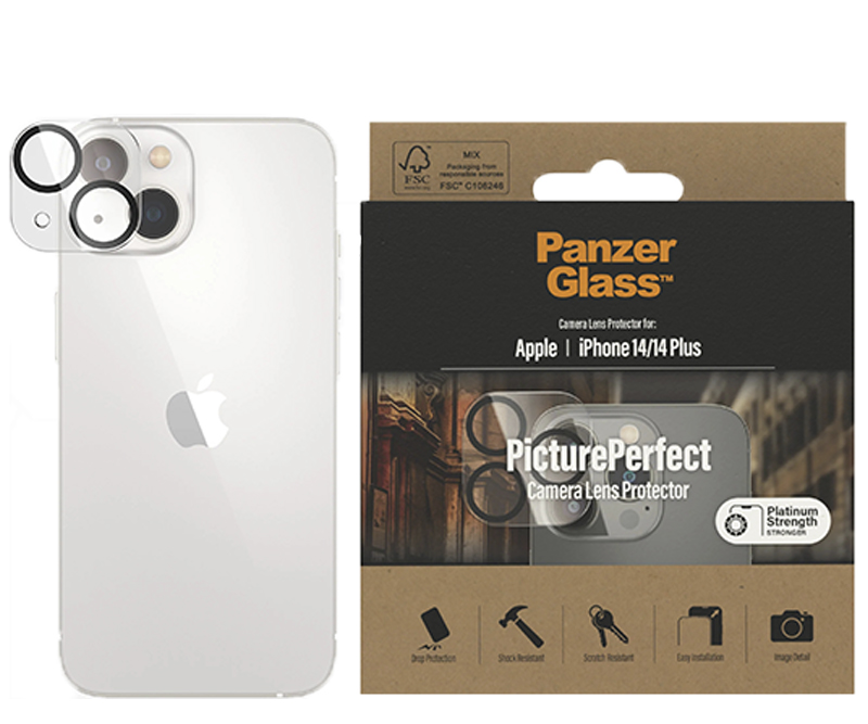 PanzerGlass PicturePerfect kameralinsebeskyttelse iPhone 14 / iPhone 14 Plus