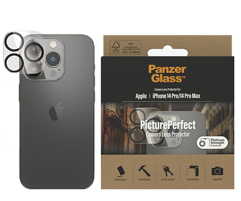 PanzerGlass PicturePerfect kameralinsebeskyttelse iPhone 14 Pro / iPhone 14 Pro Max