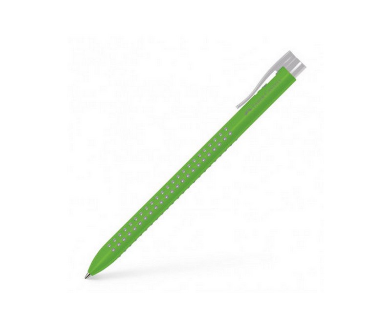 Faber-Castell, Grip kuglepen - Lys grøn skrift
