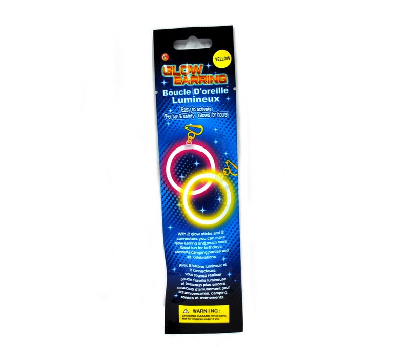 Glow Stick, øreringe - 1 par