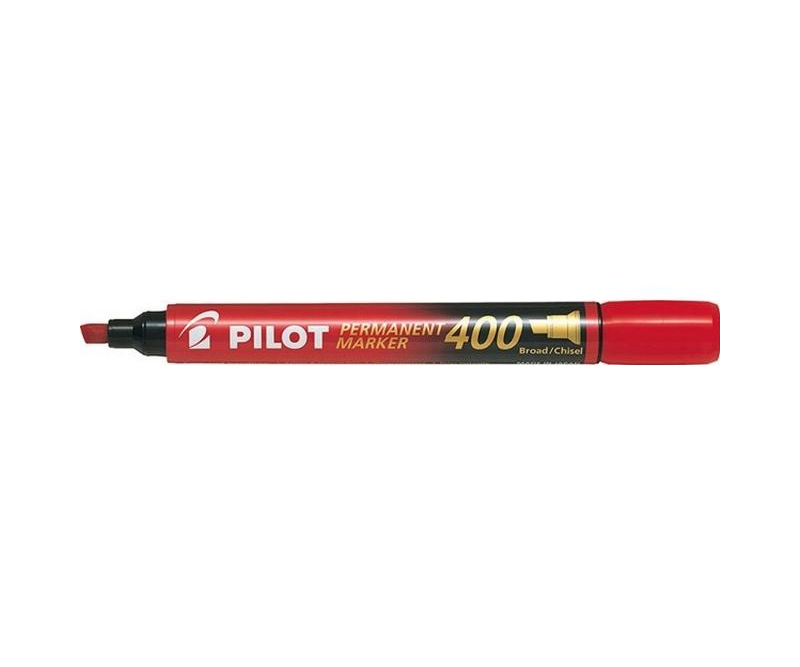 Pilot - Permanent Marker 400 skrå 4,0 - Rød