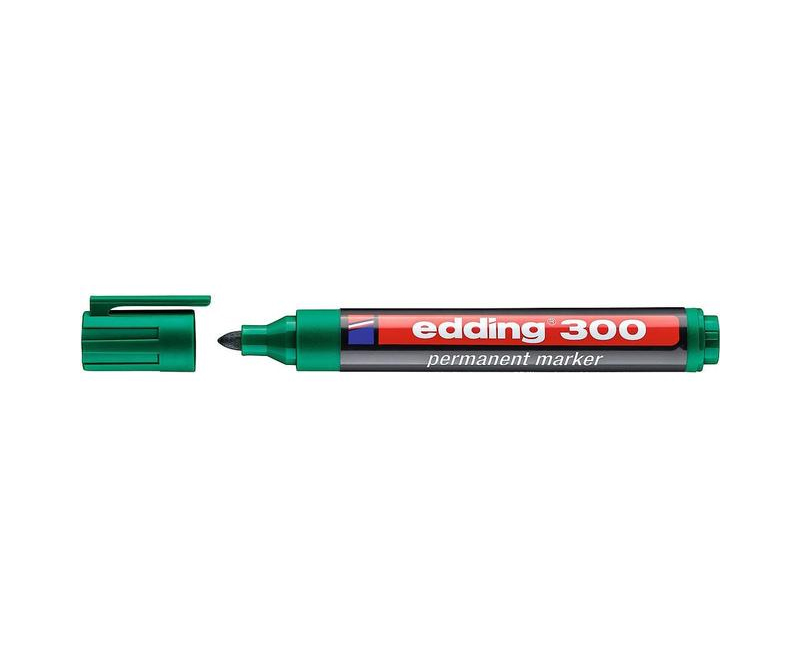 Edding 300 Permanent Marker 1,5-3 mm - Grøn