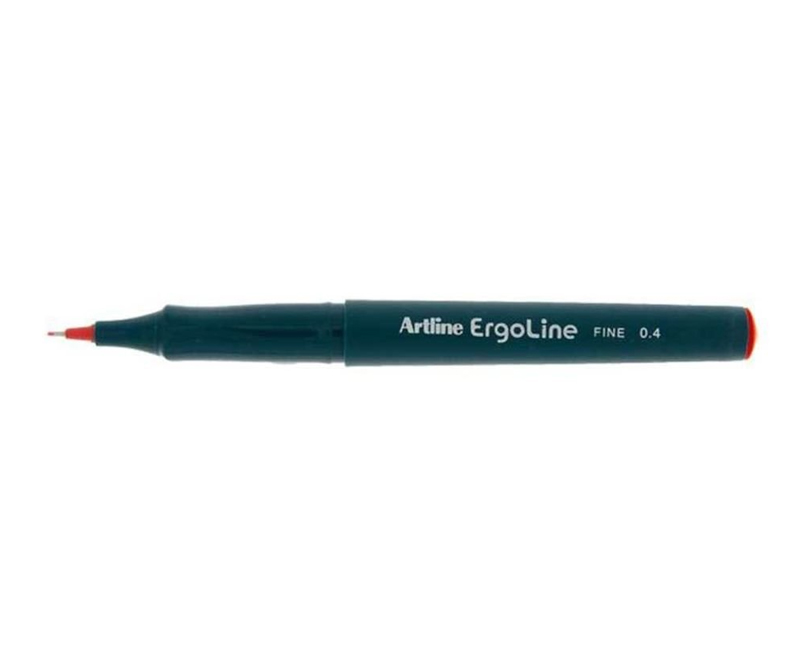 Artline Ergoline Fine 0,4 - Rød
