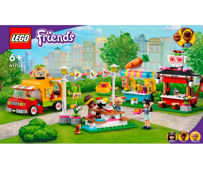 Lego Friends Streetfood-marked (41701)