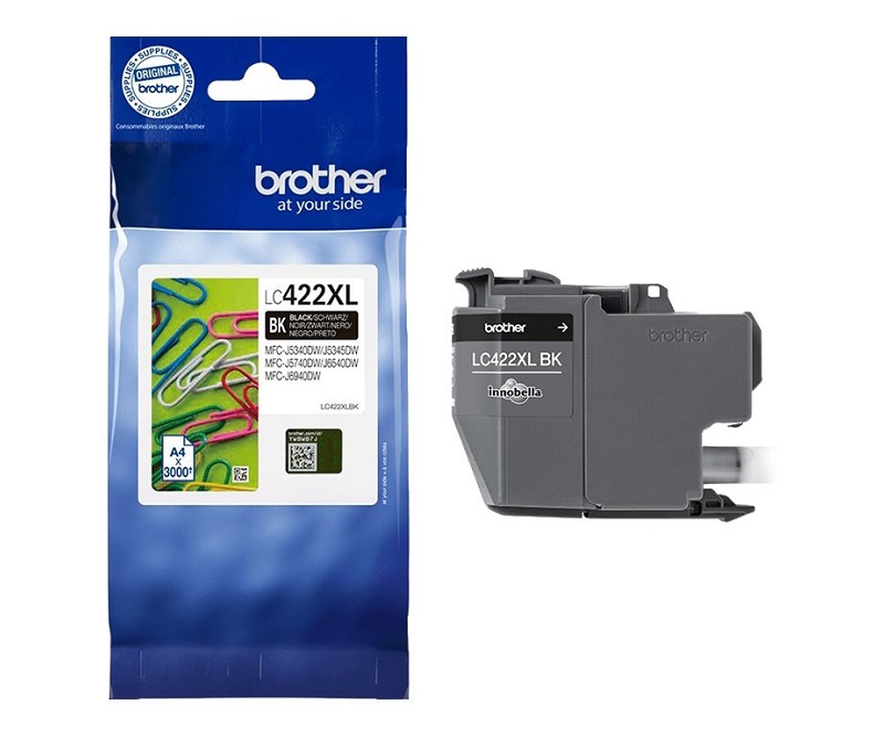 Brother LC 422XL Sort 3000 sider