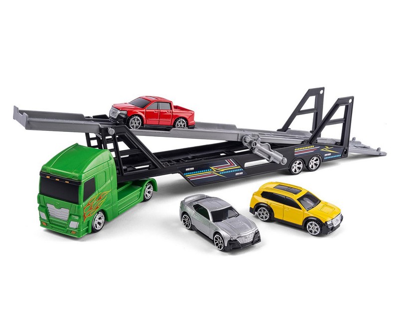 Speed Car - Autotransporter med 3 biler