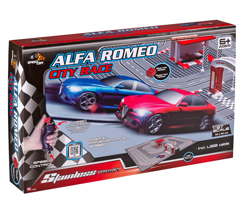 Alfa Romeo City Race racerbane scala 1:87