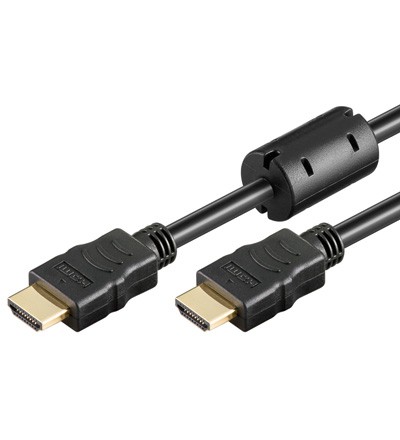 HDMI kabel High Speed med Ethernet 3M guld