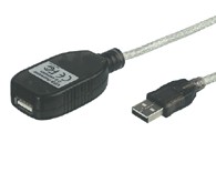 Goobay USB 2.0 A/A Aktiv Forlænger 5 meter