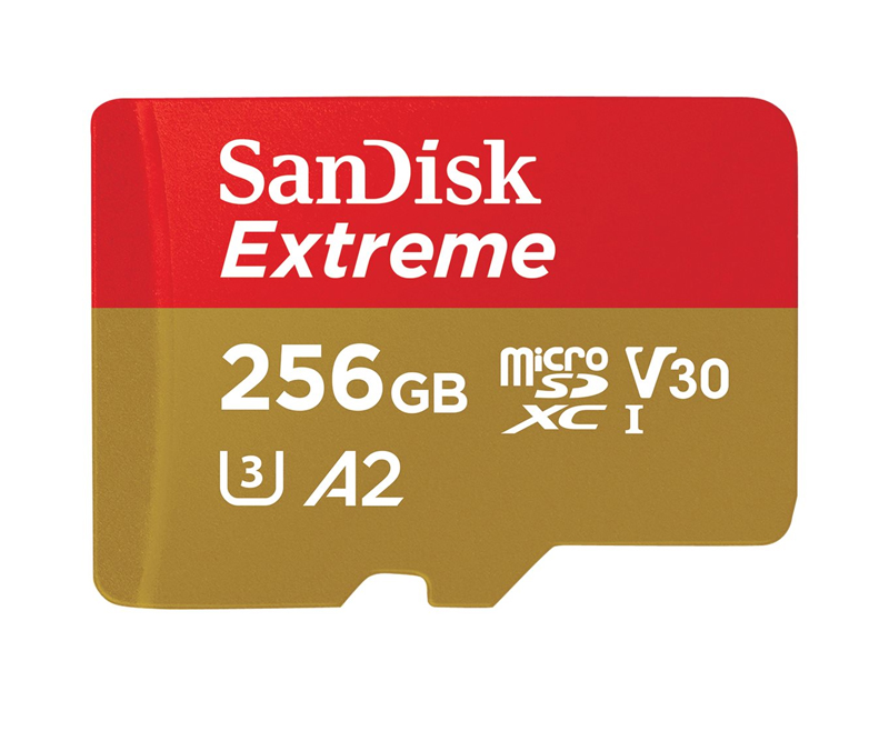 SanDisk Extreme microSDXC 256GB 190MB/s