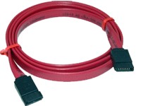 Goobay SATA kabel 0,5 meter Rød