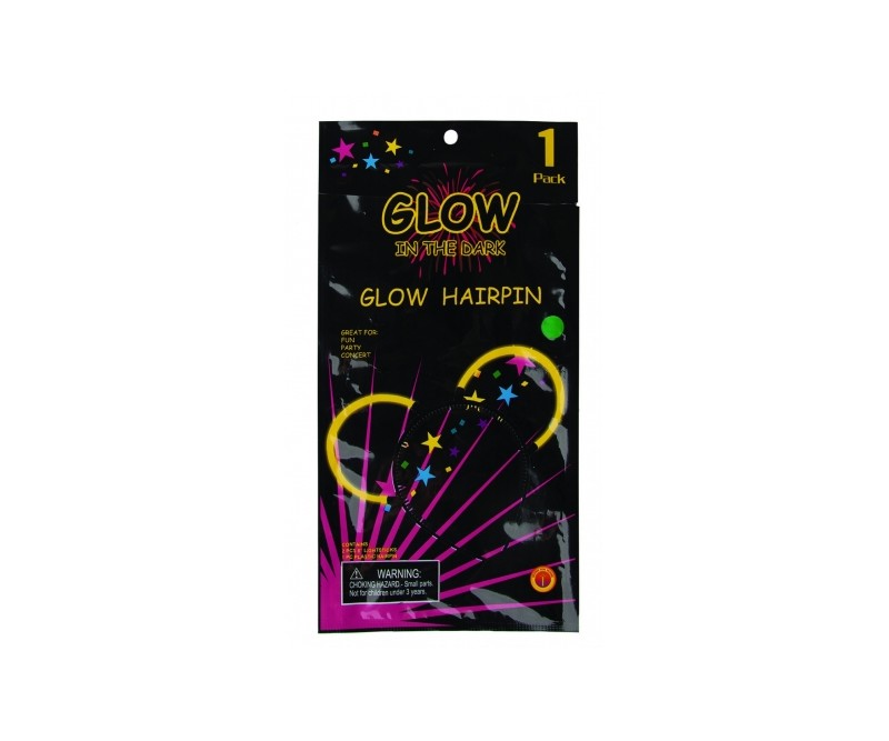 Glow Stick, hårbøjle - 1 stk.