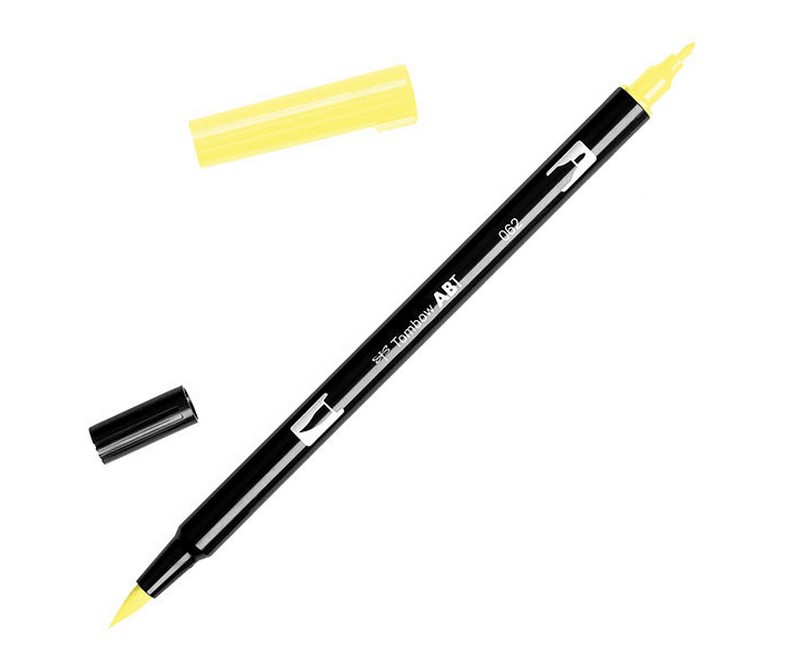 Tombow ABT Dual Brush - 062 Pale Yellow