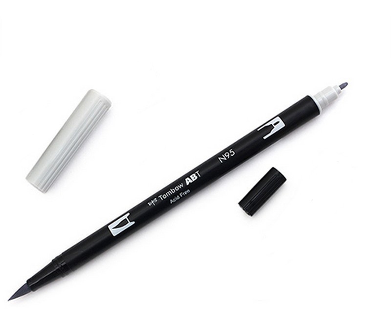 Tombow ABT Dual Brush - N95 COOL GRAY 1