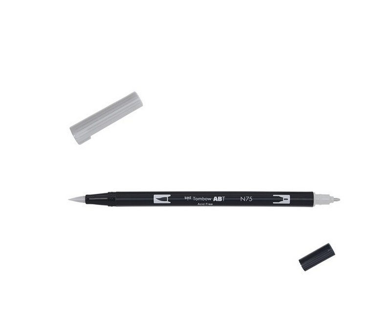 Tombow ABT Dual Brush - N75 COOL GRAY 3