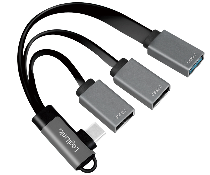 LogiLink USB-C Hub 3 x USB-A