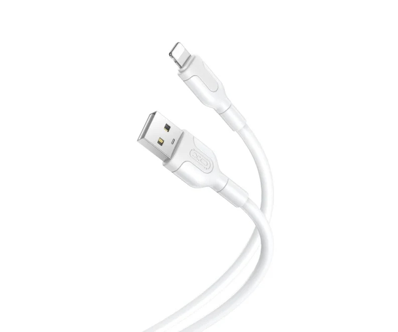 XO Lightning kabel med USB-A til lightning stik 1 m - Hvid