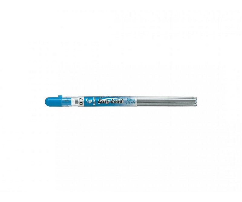 Pencil Easy-Lead -  ø0.7 mm, L 90mm - 6 stk