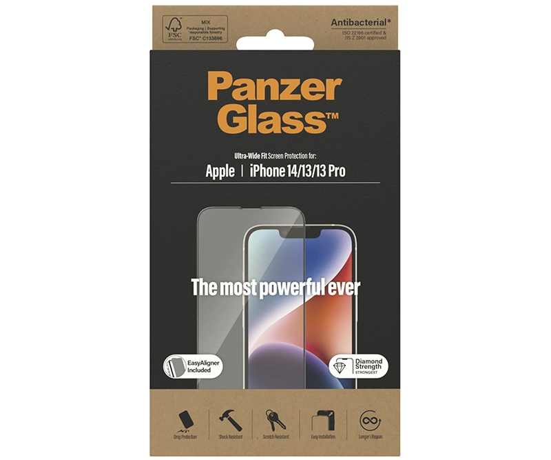 PanzerGlass Apple iPhone 14/13/13 Pro Ultra-wide Fit M. Easyaligner