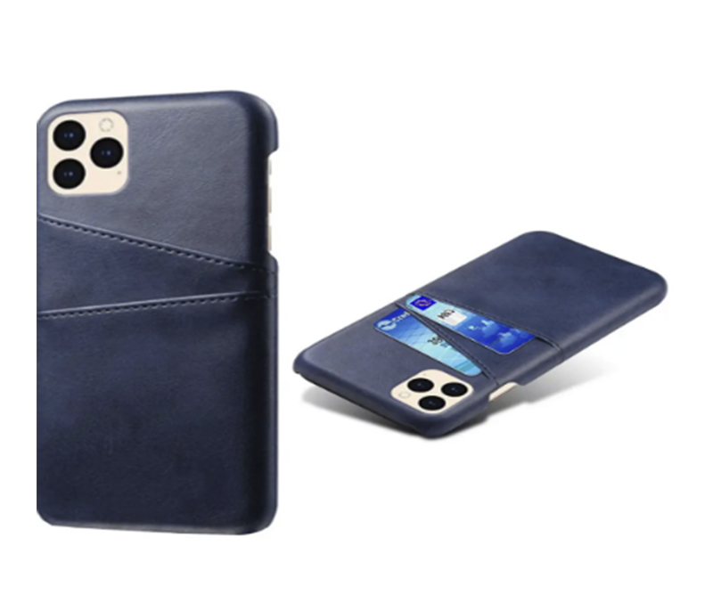 KSQ iPhone 12 Pro- 12 mobiltelefoncover med kortholder - Blåt