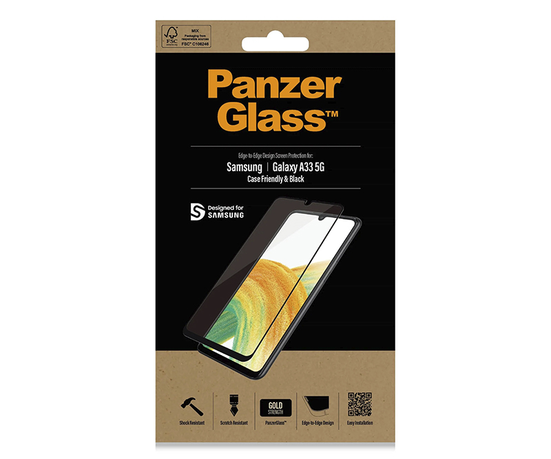 PanzerGlass Samsung Galaxy A33 5G | Screen Protector Glass