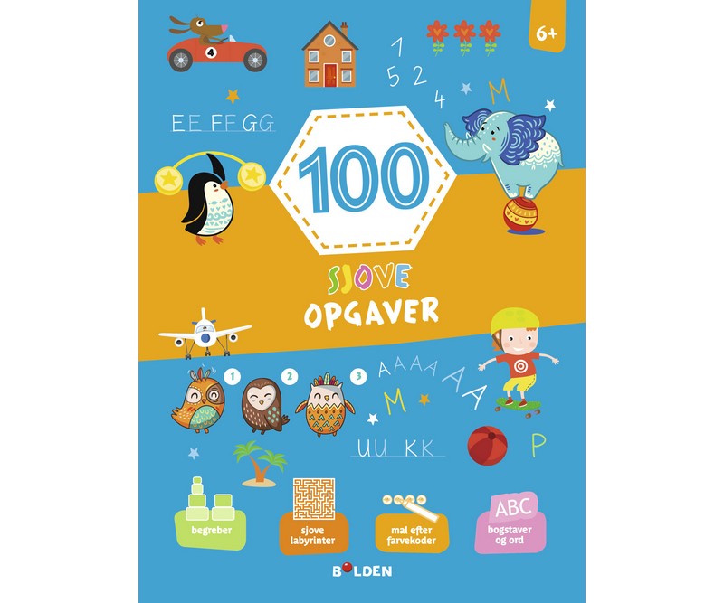 100 sjove opgaver - fra 6 år