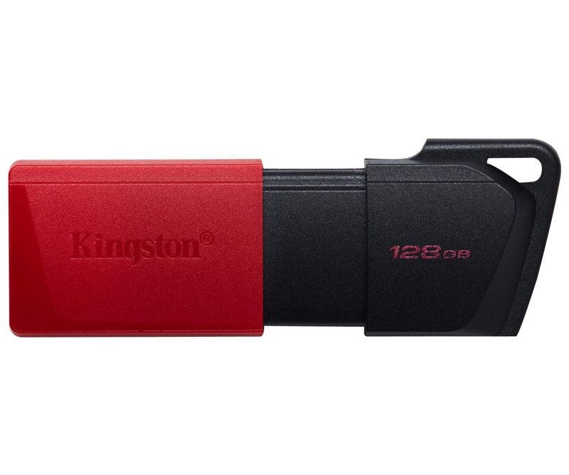 Kingston DataTraveler Exodia M 128GB USB 3.2 Gen 1 Sort Rød