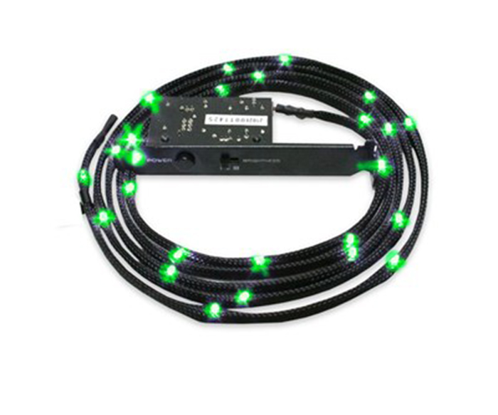 NZXT Sleeved LED Kit Cable 2M Green