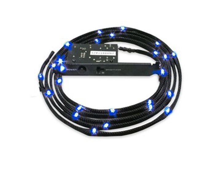 NZXT Sleeved LED Kit Cable 2M Blue
