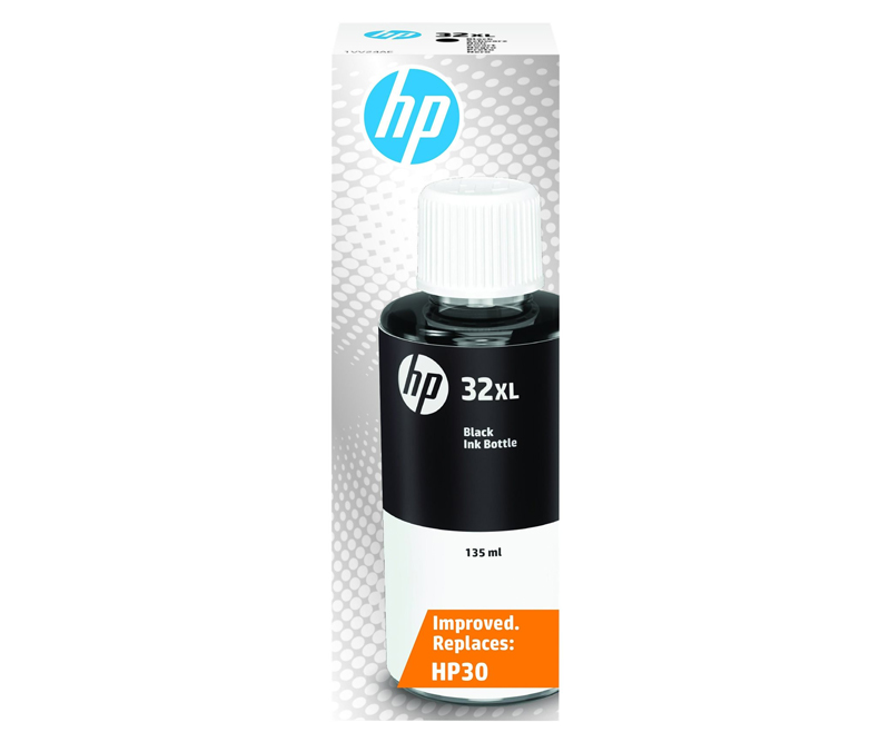 HP 32XL Blækrefill - flaske 135 ml - Sort - 6000 sider