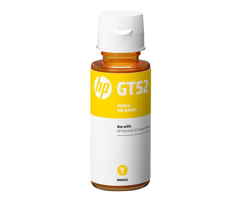 HP GT52 Blækrefill - flaske 70 ml - Gul - 8000 sider