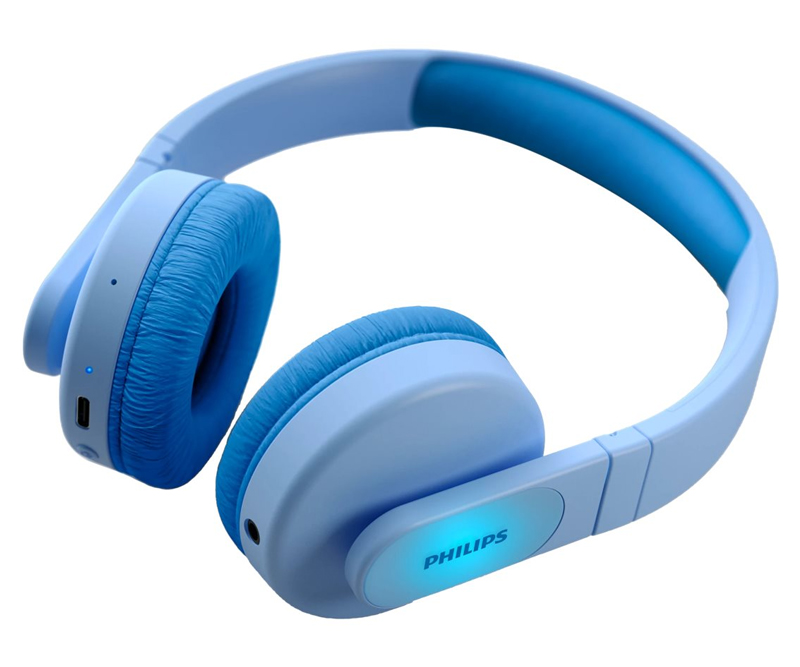 Philips Kids TAK4206BL Trådløs/Kabling hovedtelefoner - Blå