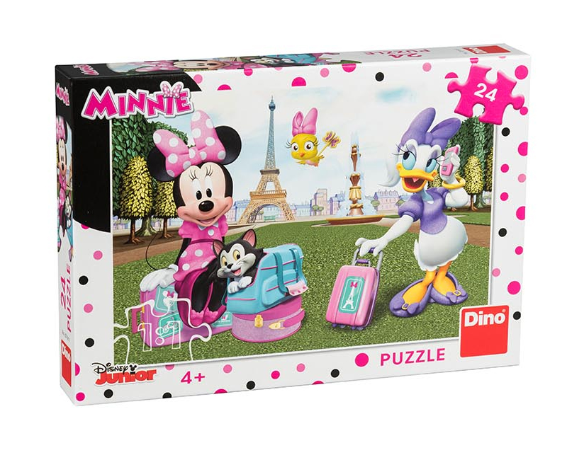 Disney puslespil med 24 brikker - Minnie