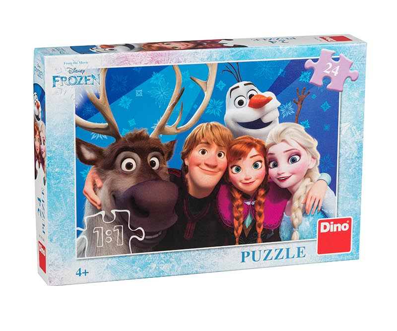 Disney puslespil med 24 brikker - Frozen