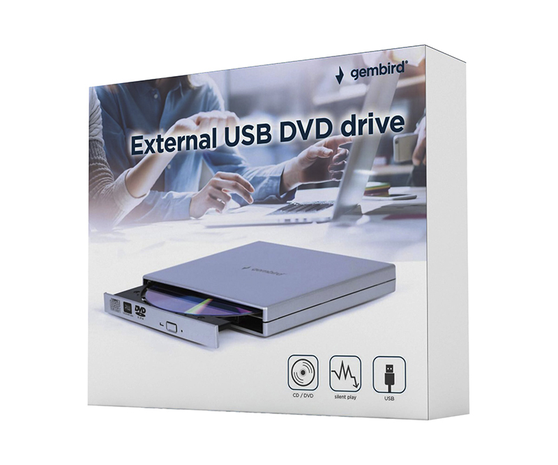 Gembird DVD-USB-02 DVD-brænder Ekstern