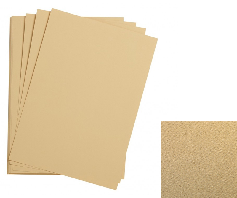 Clairefontaine ETIVAL COLOR A4 160 g - 25 ark - Beige