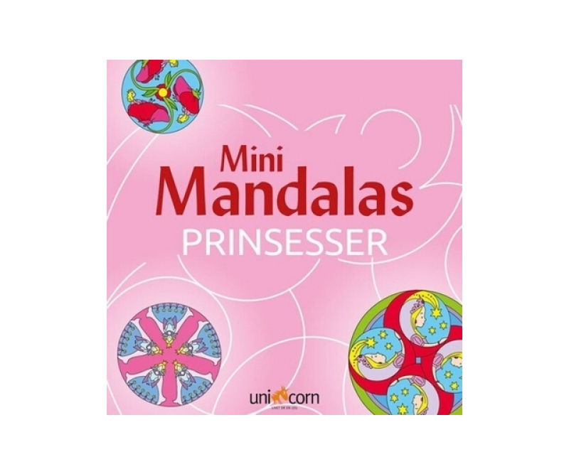 Mandalas Mini malebog - Prinsesser
