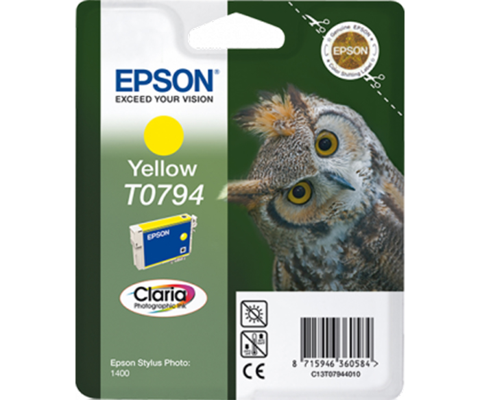 Epson Inkjet - Yellow - T0794 (ugle)