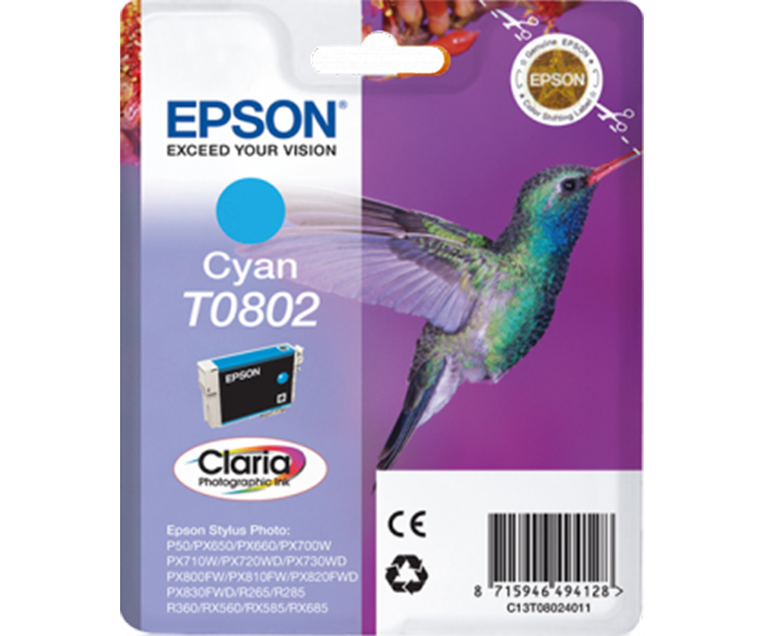Epson T0802 - cyan