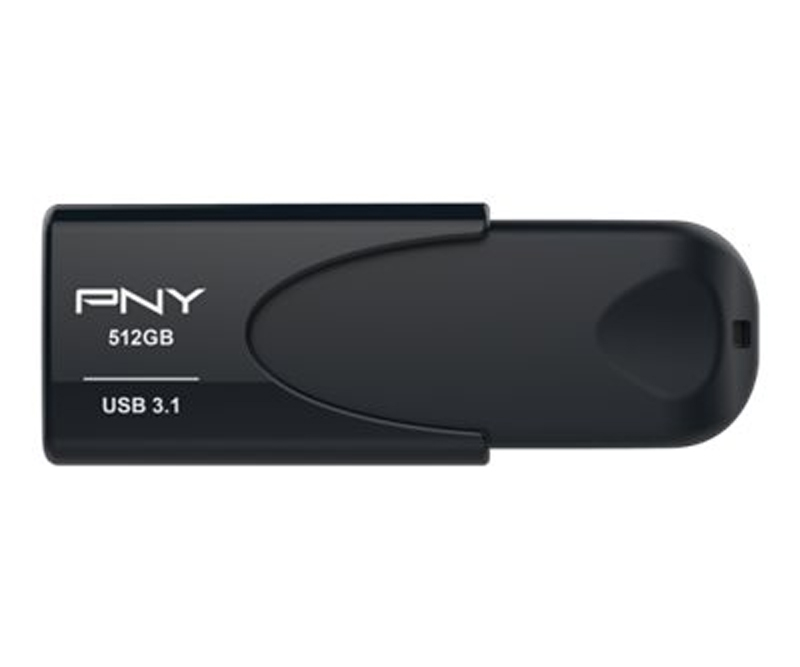 PNY Attaché 4 512GB USB 3.1 Sort