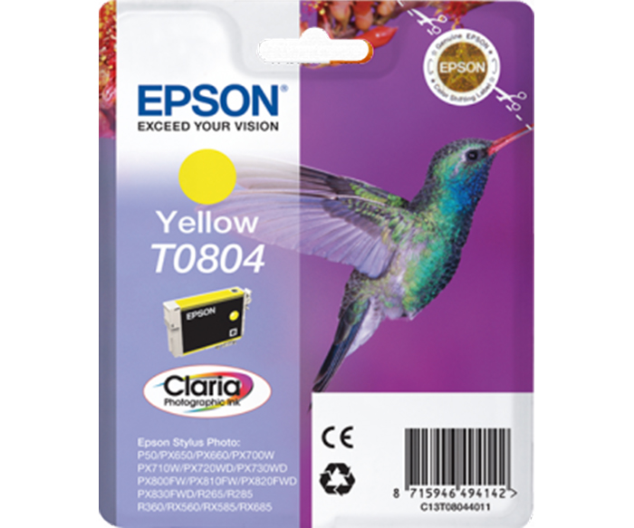 Epson T0804 - gul
