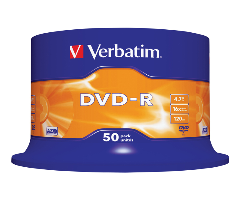 Verbatim 50x DVD-R 4.7GB