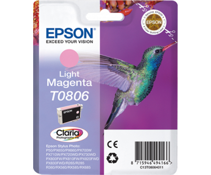 Epson T0806 - lys magenta