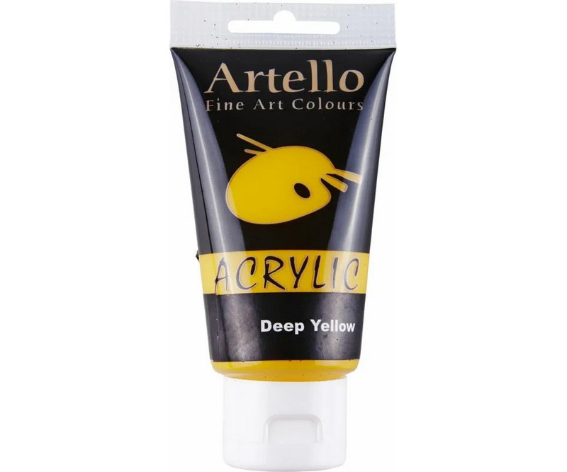 Artello acrylic 75ml -  Deep Yellow
