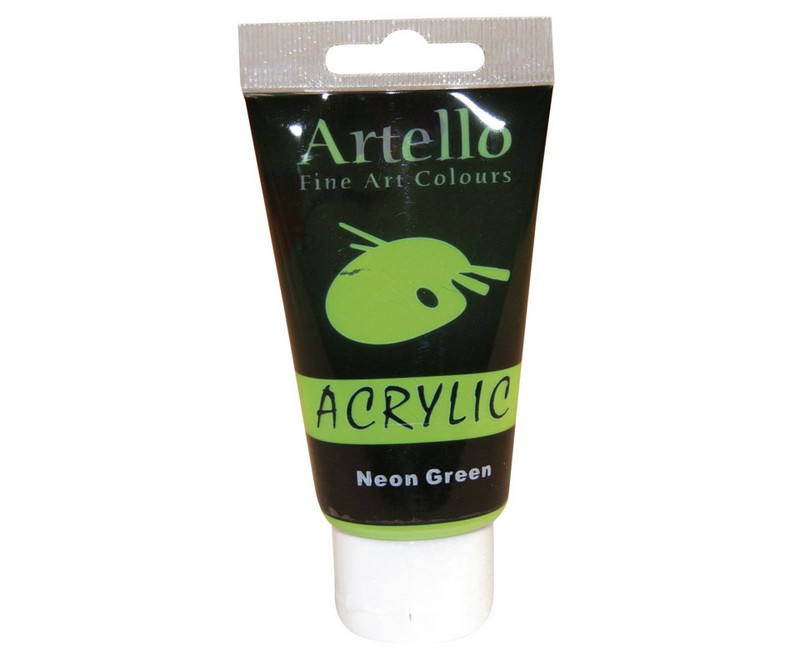 Artello acrylic 75ml -  Neon Green