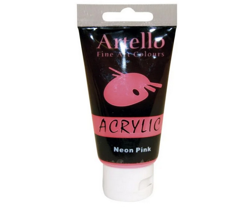 Artello acrylic 75ml -  Neon Pink