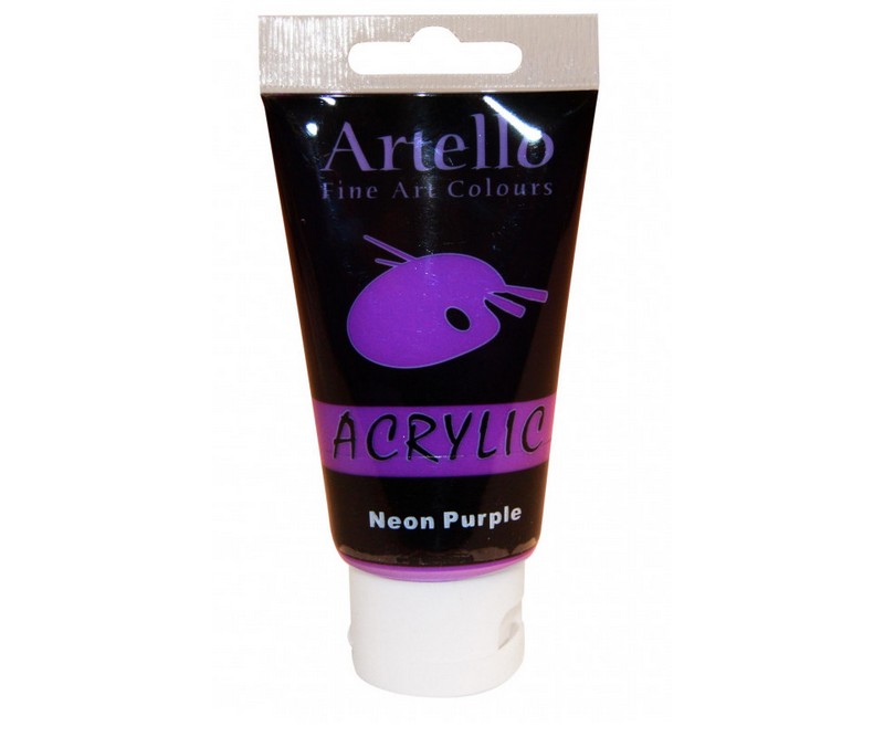 Artello acrylic 75ml -  Neon Purple