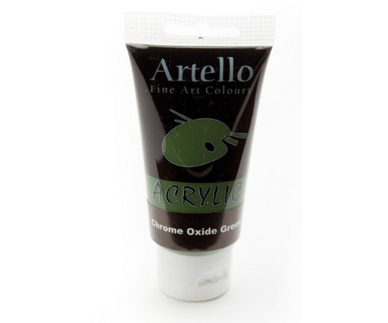 Artello acrylic 75ml -  Chrome Oxide Green