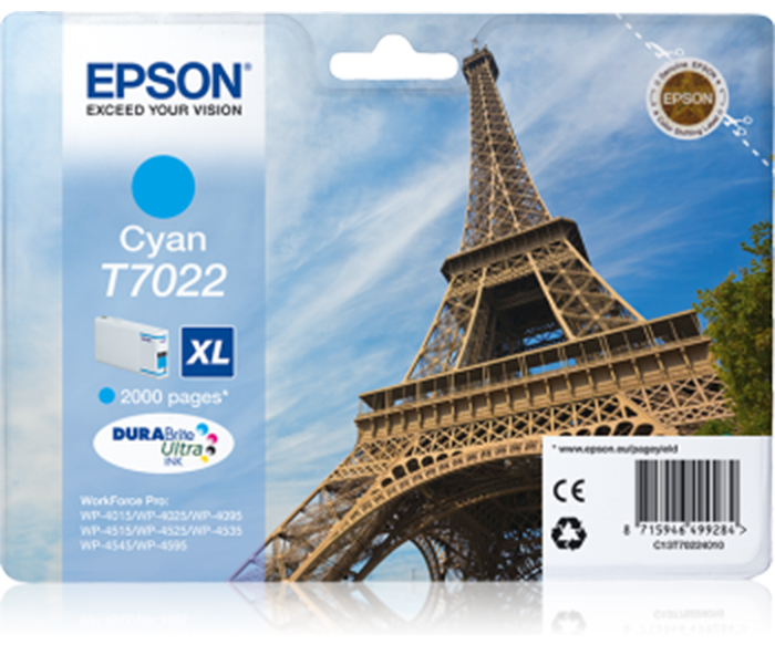 Epson T7022 - XL - cyan
